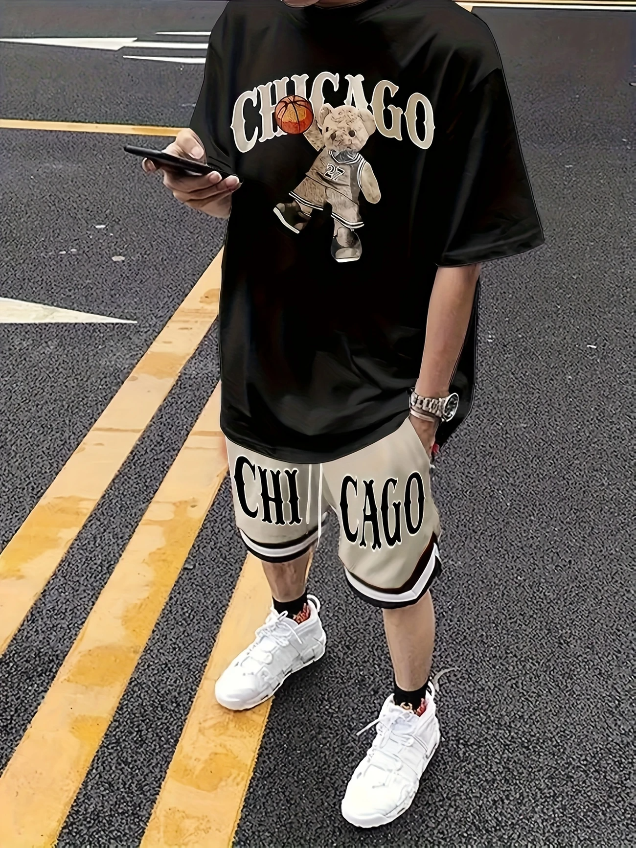 Men’s Teddy Bear Graphic Set