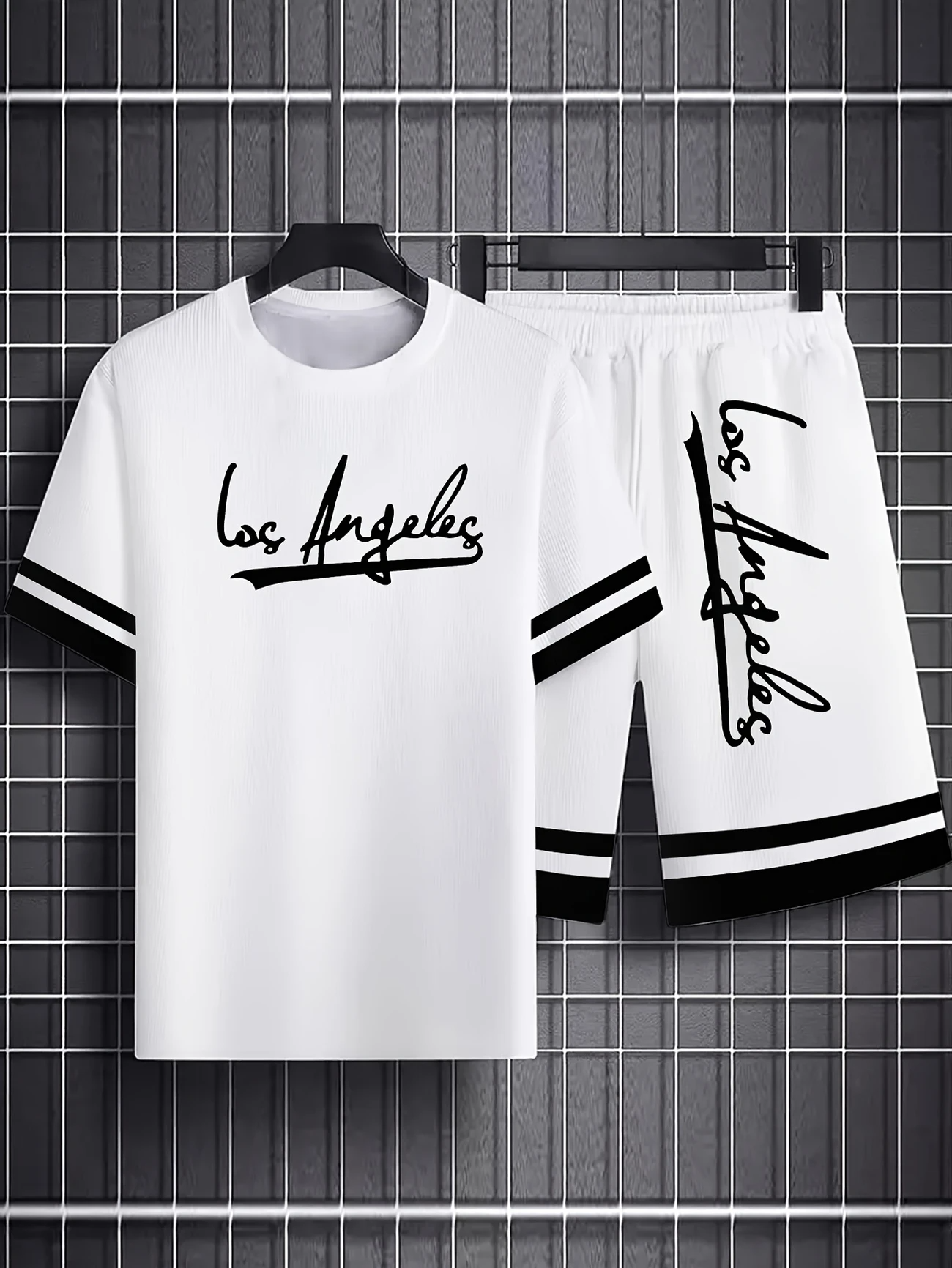 Men’s 3D Print Summer Set