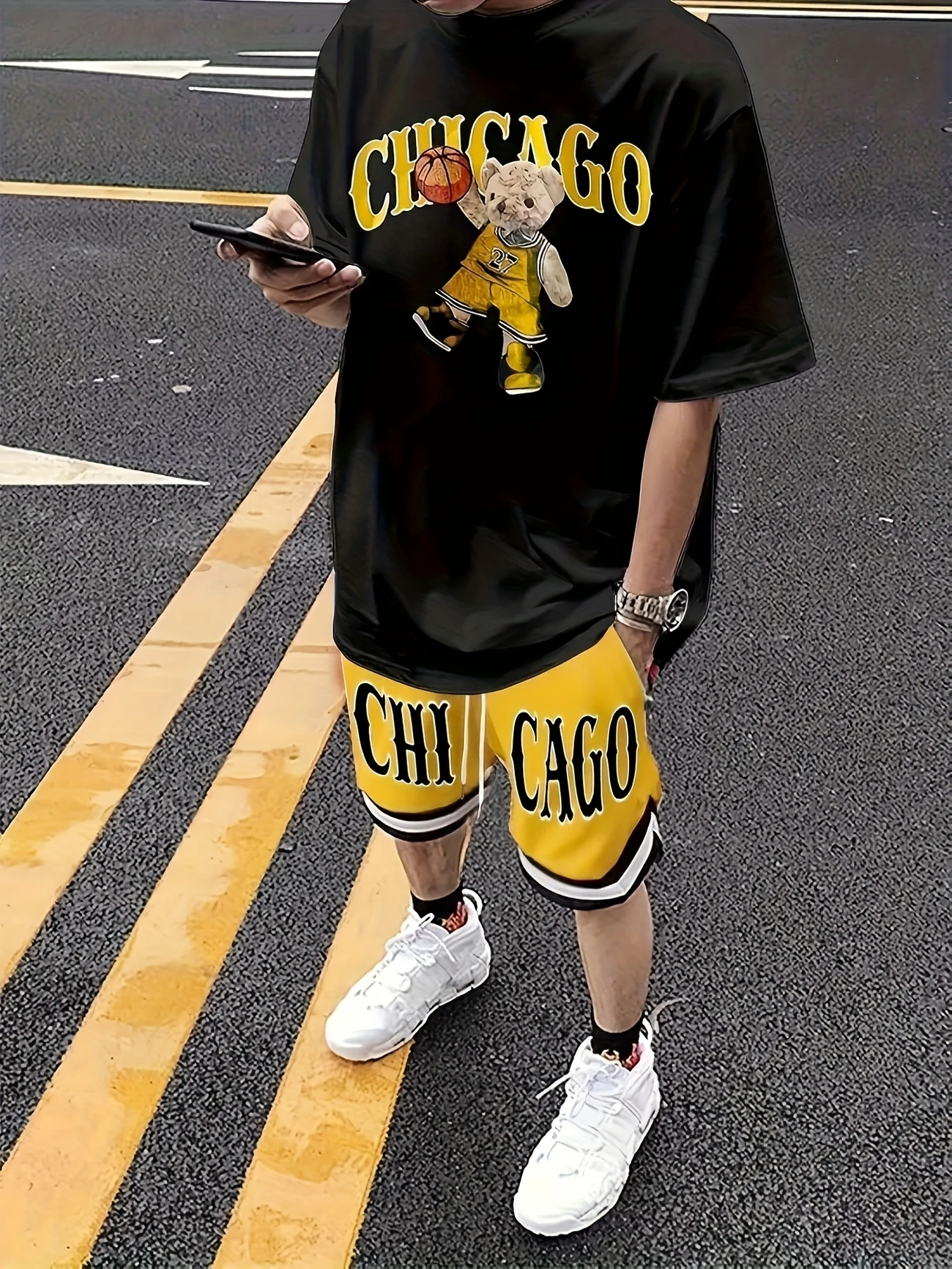 Men’s Teddy Bear Graphic Set