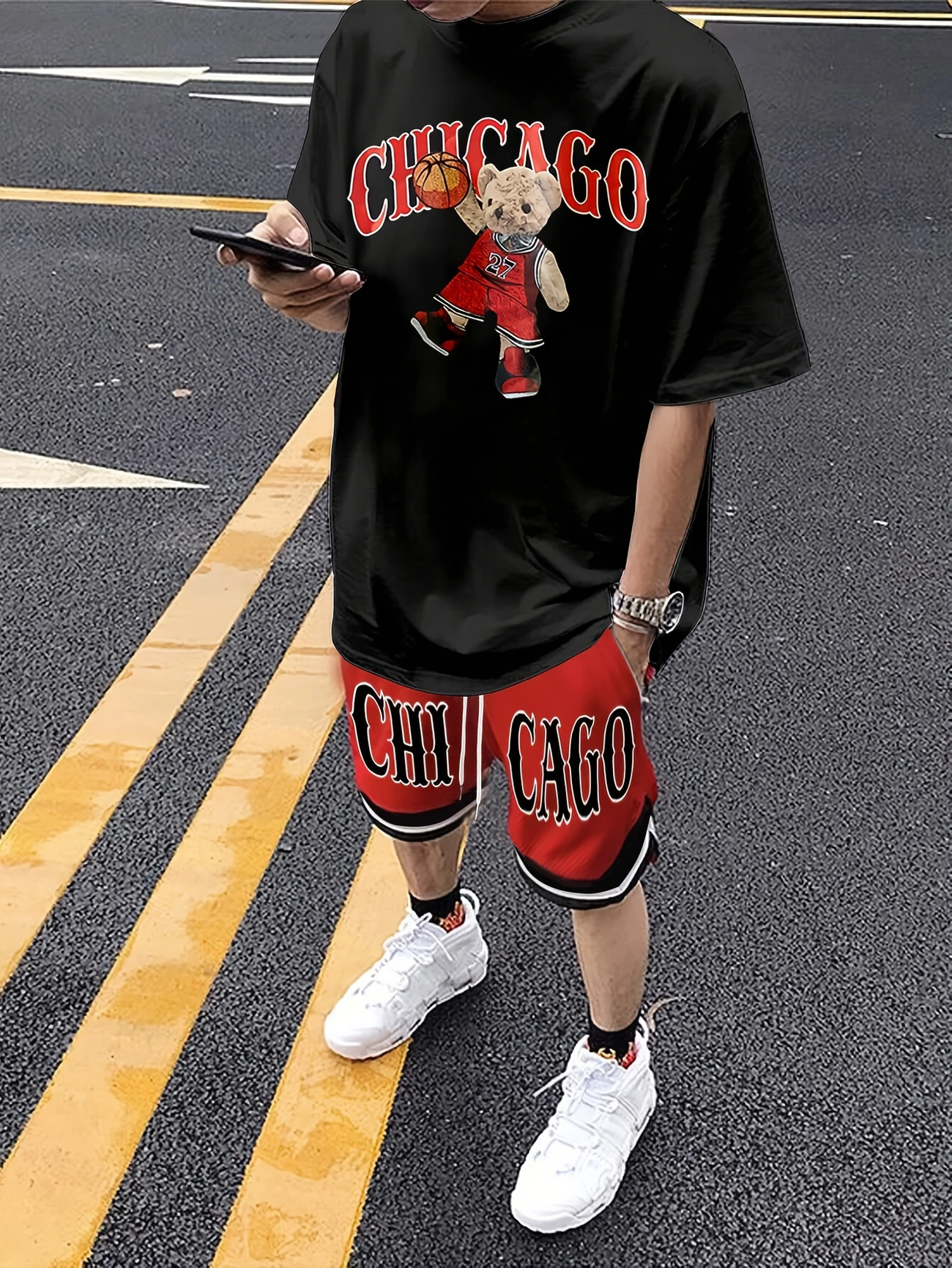Men’s Teddy Bear Graphic Set