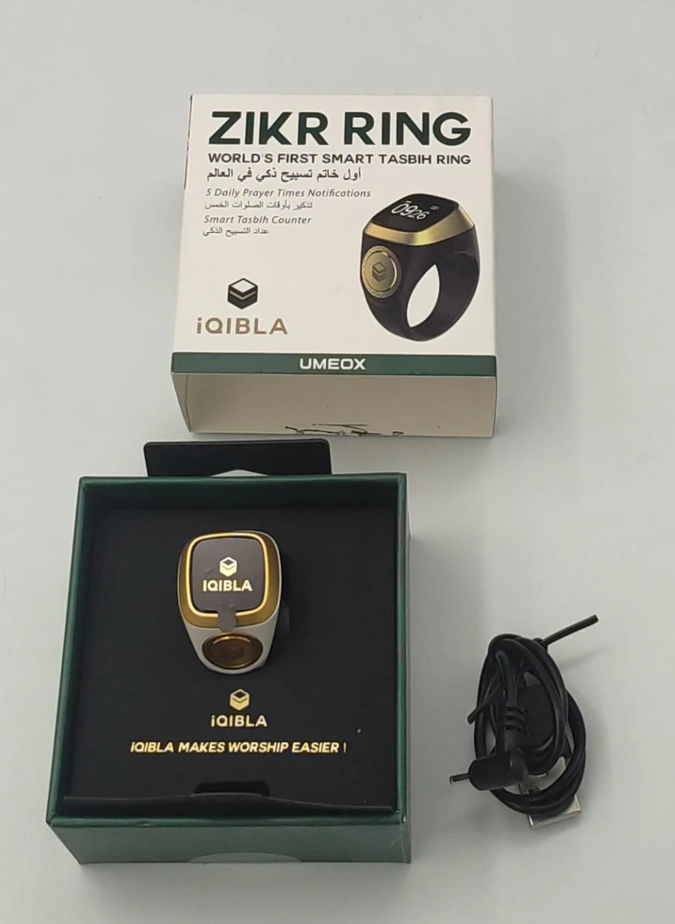 Digital Tasbih Zikr Ring