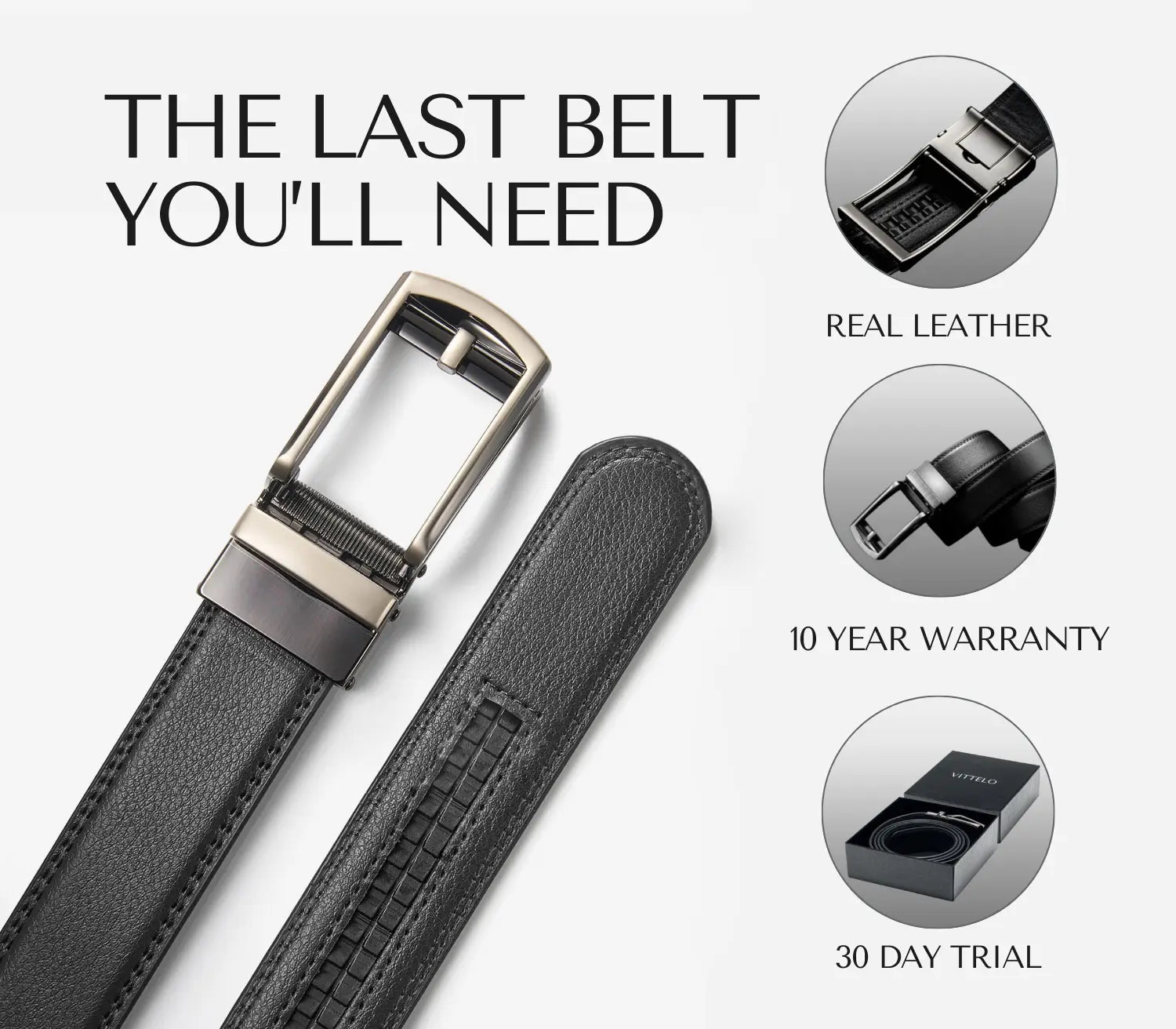 Wornio Belt-  Automatic Buckle